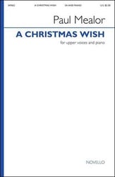 A Christmas Wish SA choral sheet music cover